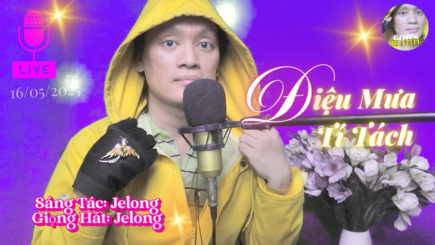 (LIVE) ĐIỆU MƯA TÍ TÁCH - Jelong, Hát Cho Tình Yêu Đẹp & Nhạc Đám Cưới - Liên Hoàn Nốt Jelong